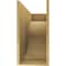 Ekena Millwork 12"W x 36"D x 24"H Classic Van Buren Rough Cedar Woodgrain TimberThane Corbel, Primed Tan CORUR12X36X24VANRCPR - alternate 4